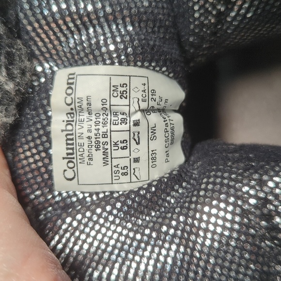 Columbia Heavenly Short Omni-heat boots womans size 8.5 - Picture 15 of 15